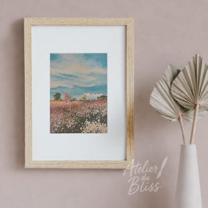 Iloilo Flower Farm | Original Gouache Painting