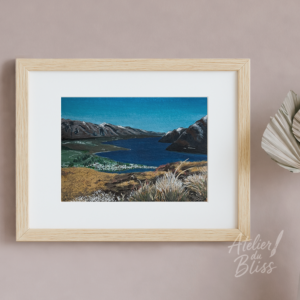 Lake Wakatipu | Original Gouache Painting